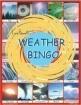 Weather Bingo TEACHER EDITION 18 players 