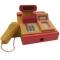 Cash Register with Calculator and Paper Roll Pink #600121