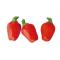 Pepper Sweet Red Handcarved / Paprika 5 pcs #600520