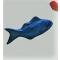 Fish Blue Handcarved / Blaufisch 5 pcs #600569