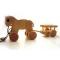 Pull Toy Horse with Wagon #620105