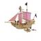 Pirate Ship with 4 Flexible Pirate Dolls / Piratenschiff inkl. 4 Piraten