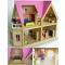 Dollhouse with Furniture and Family Pink #710151