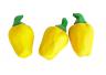 Peppers Sweet Yellow Handcarved / Paprika 5 pcs #600522